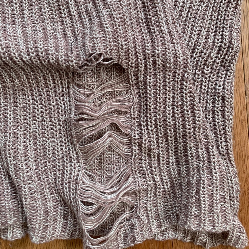 Distressed Sweater - Picture 3 of 5